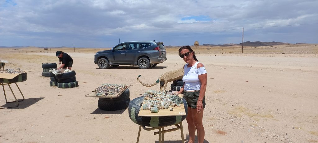 Am Straßenrand Namibia