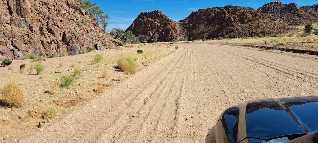 Weg Namibia
