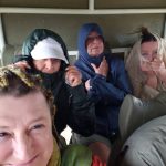 unglückliche Reisetruppe