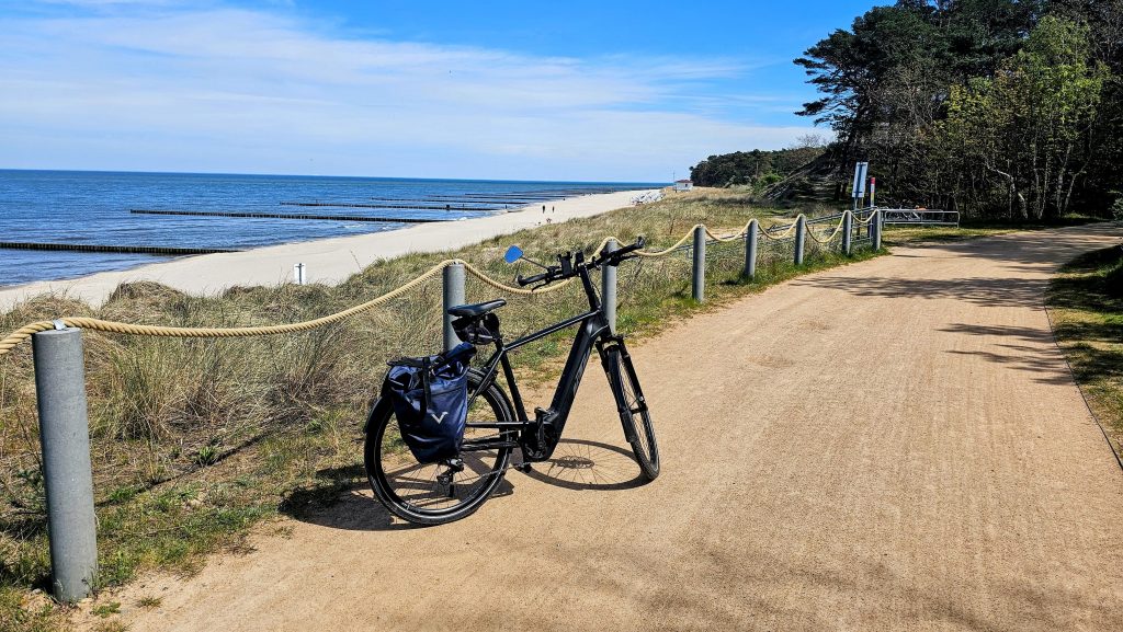 Fahrrad an der Ostsee
