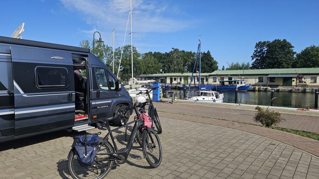 Hafen Altwarp, Stellplatz