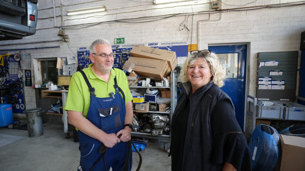 Dirk Wellmann und Diane