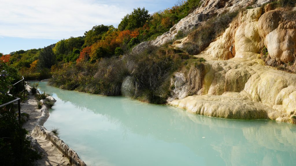 Badeb bei Bagno Vignoni