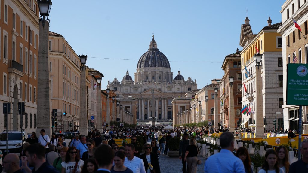 Straße zum Petersdom