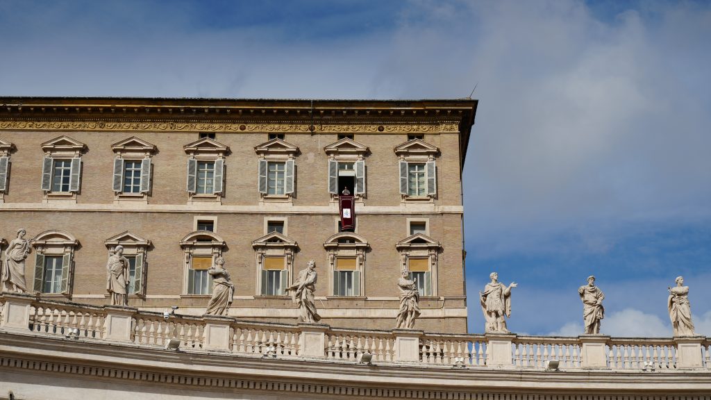 Papst beim Angelusgebet