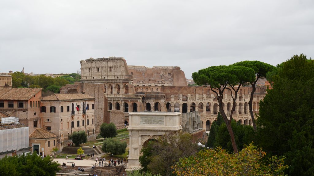 Forum Romanum mit Kolosseum