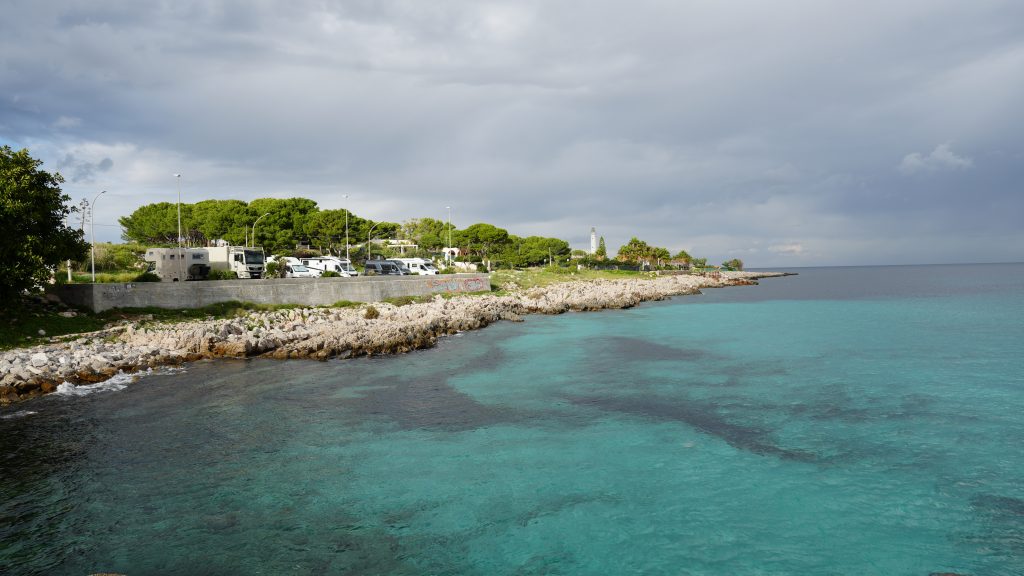 Parkplatz in San Vito lo Capo