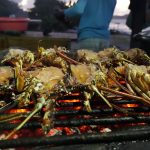 Lobster auf dem Grill