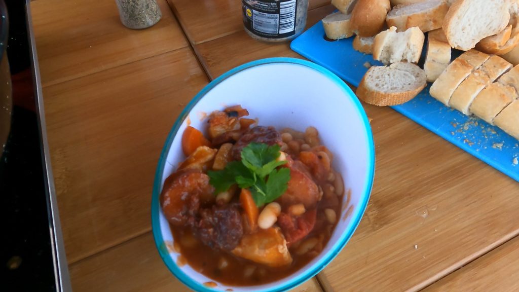 spanischer Bohneneintopf