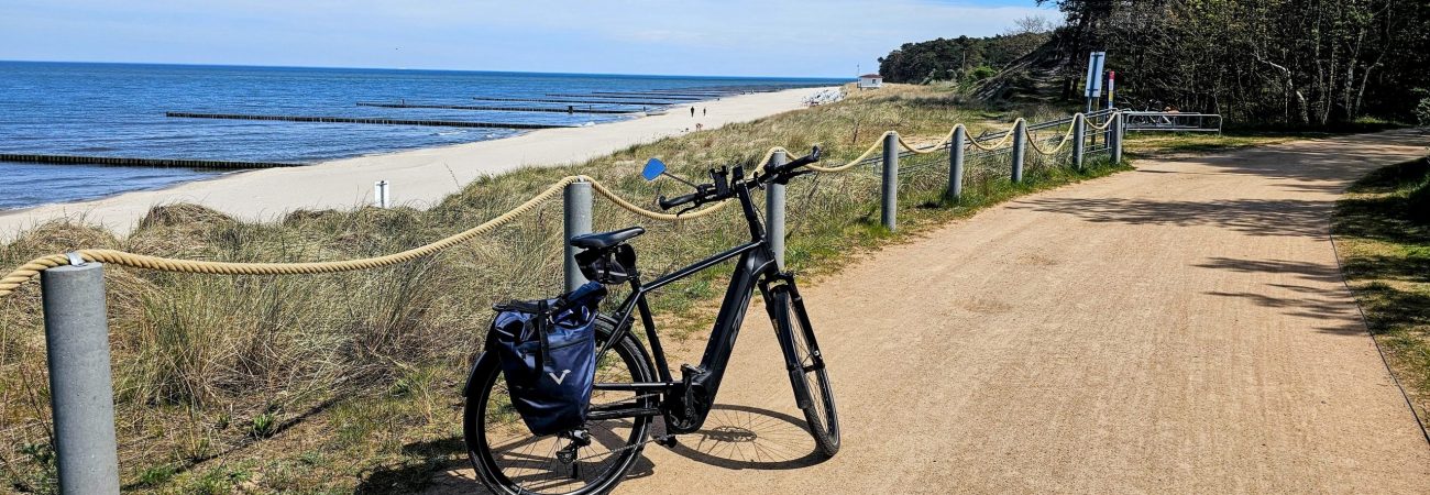 Fahrrad an der Ostsee